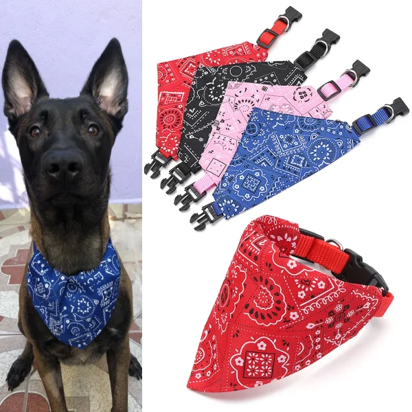 Adjustable Bandana Collar