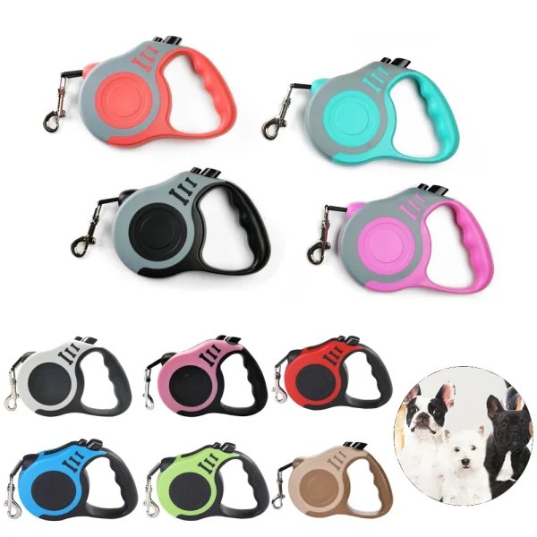 Pet Leash Strong Retractable Nylon Webbing
