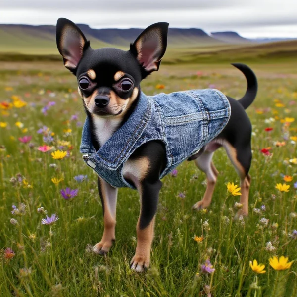 Denim Vest for Small Breeds