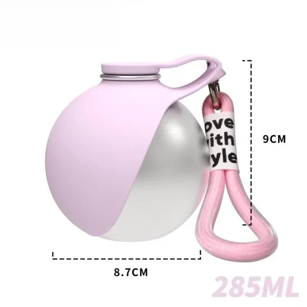 Spherical Stainless Steel-Silicone Water Dispenser