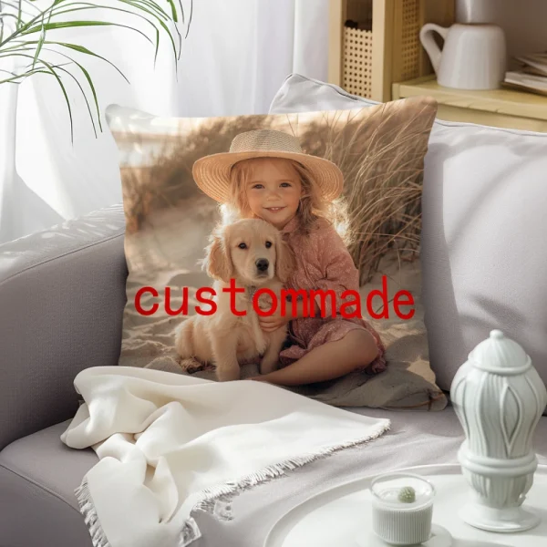 Personalized Printed Pillow Cover