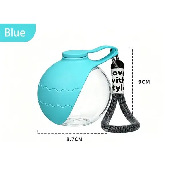 On-the-Go Spherical Plastic Water Dispenser