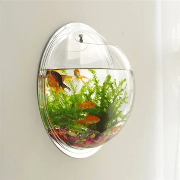 Acrylic Wall Mounted Fish/Flower Decor