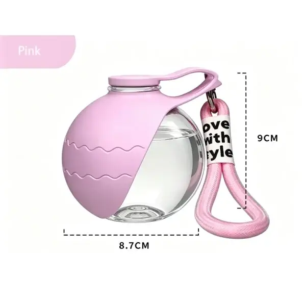 On-the-Go Spherical Plastic Water Dispenser