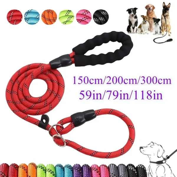 Reflective Adjustable Pet Slip-Leash